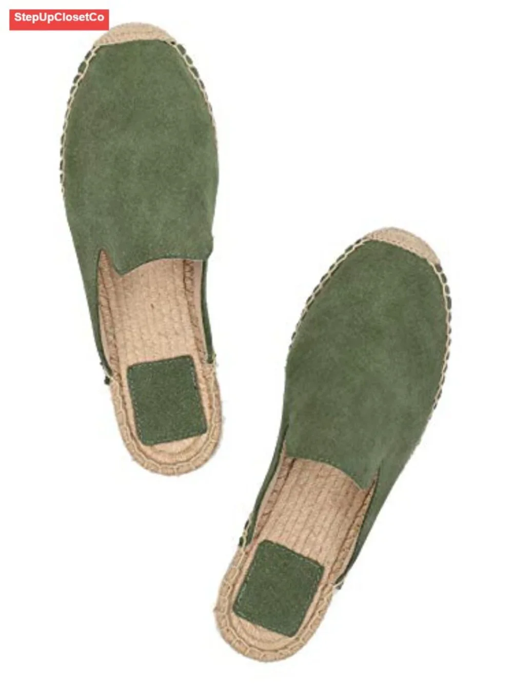 Women's Simple Mule Breathable Flat Espadrilles Shoes, Pure Color Mules